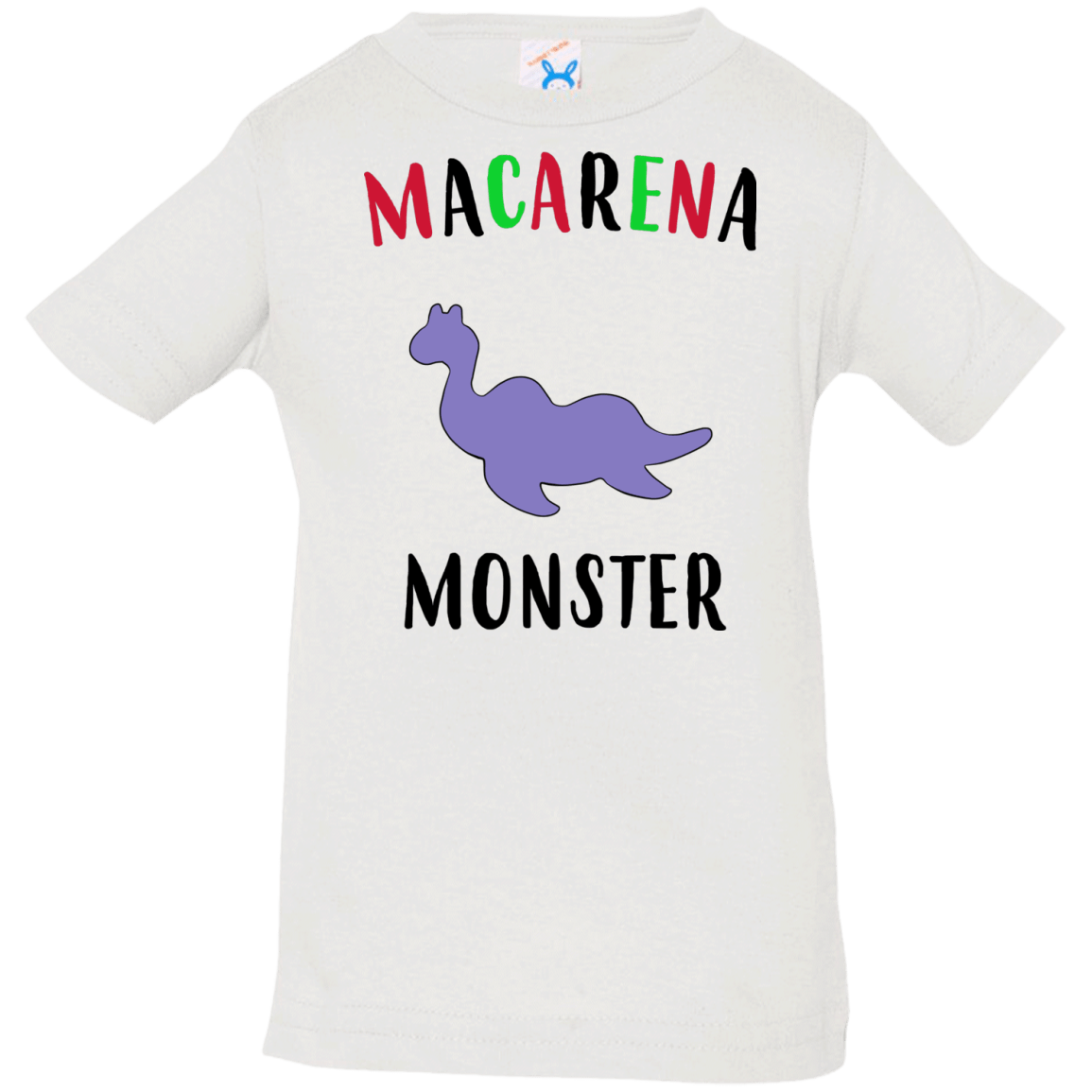 T-Shirts White / 6 Months Macarena Monster Infant Premium T-Shirt