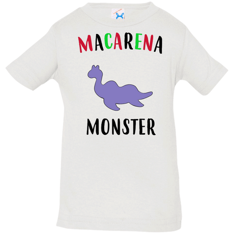 T-Shirts White / 6 Months Macarena Monster Infant Premium T-Shirt
