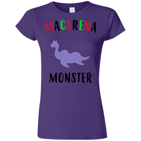 T-Shirts Purple / S Macarena Monster Junior Slimmer-Fit T-Shirt