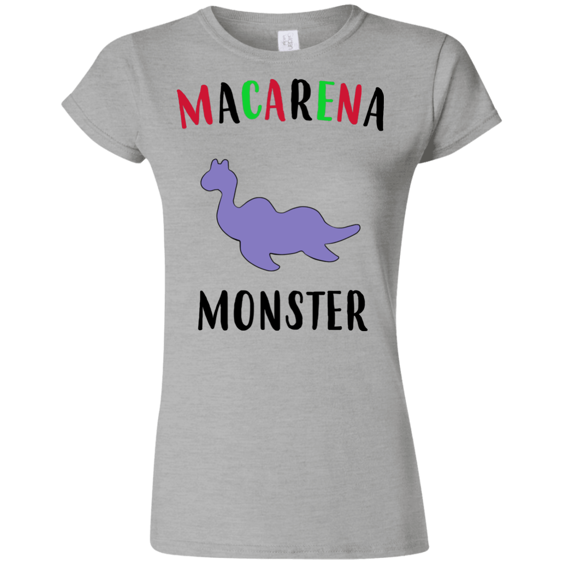 T-Shirts Sport Grey / S Macarena Monster Junior Slimmer-Fit T-Shirt