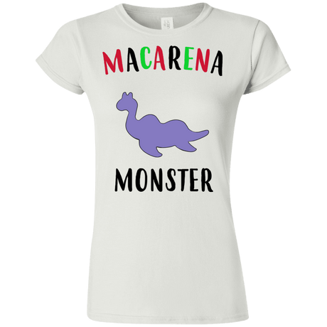 T-Shirts White / S Macarena Monster Junior Slimmer-Fit T-Shirt