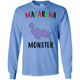 T-Shirts Carolina Blue / S Macarena Monster Men's Long Sleeve T-Shirt