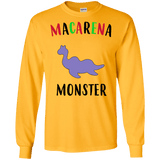 T-Shirts Gold / S Macarena Monster Men's Long Sleeve T-Shirt