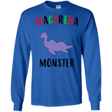 T-Shirts Royal / S Macarena Monster Men's Long Sleeve T-Shirt