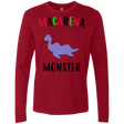 T-Shirts Cardinal / S Macarena Monster Men's Premium Long Sleeve