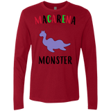 T-Shirts Cardinal / S Macarena Monster Men's Premium Long Sleeve