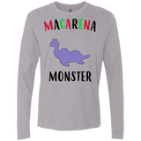 T-Shirts Heather Grey / S Macarena Monster Men's Premium Long Sleeve