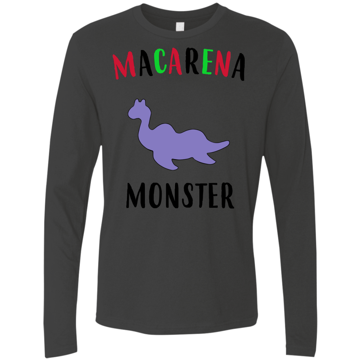 T-Shirts Heavy Metal / S Macarena Monster Men's Premium Long Sleeve