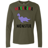 T-Shirts Military Green / S Macarena Monster Men's Premium Long Sleeve