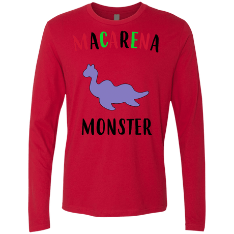 T-Shirts Red / S Macarena Monster Men's Premium Long Sleeve