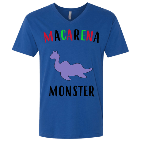 T-Shirts Royal / X-Small Macarena Monster Men's Premium V-Neck