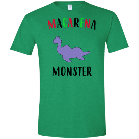 T-Shirts Heather Irish Green / S Macarena Monster Men's Semi-Fitted Softstyle