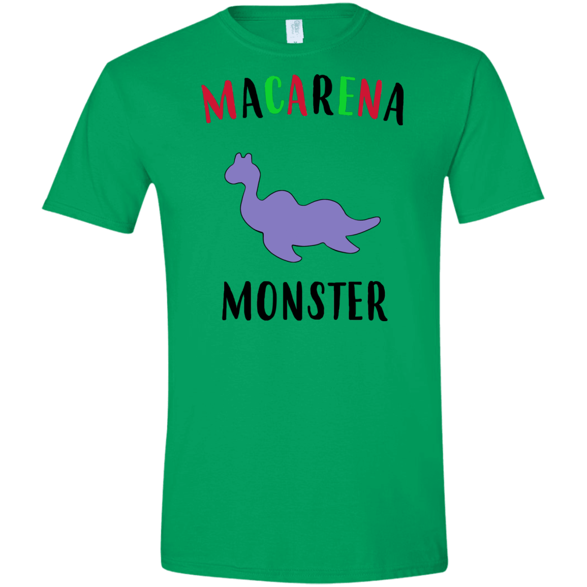 T-Shirts Irish Green / S Macarena Monster Men's Semi-Fitted Softstyle