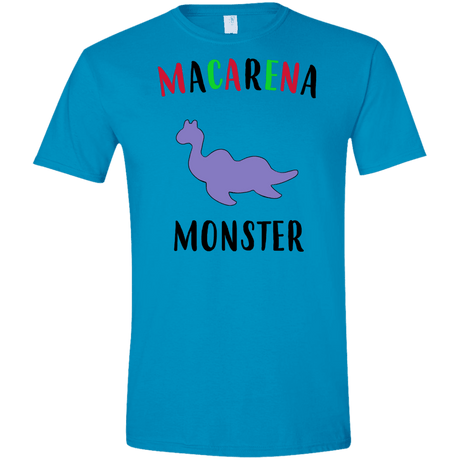 T-Shirts Sapphire / S Macarena Monster Men's Semi-Fitted Softstyle