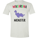 T-Shirts White / X-Small Macarena Monster Men's Semi-Fitted Softstyle