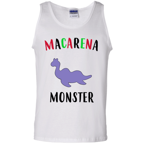 T-Shirts White / S Macarena Monster Men's Tank Top