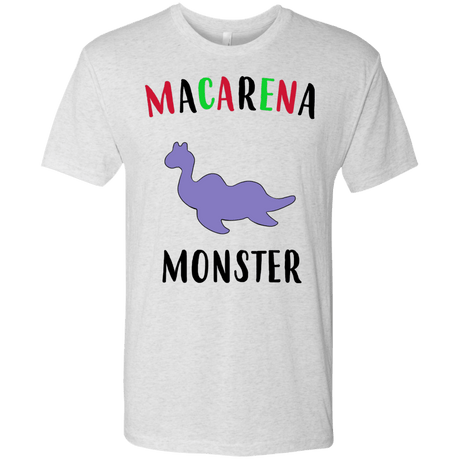 T-Shirts Heather White / S Macarena Monster Men's Triblend T-Shirt