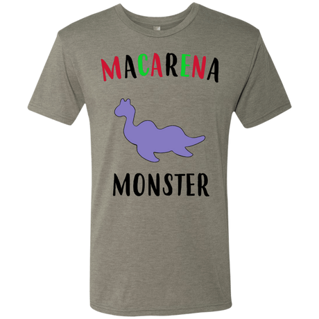 T-Shirts Venetian Grey / S Macarena Monster Men's Triblend T-Shirt