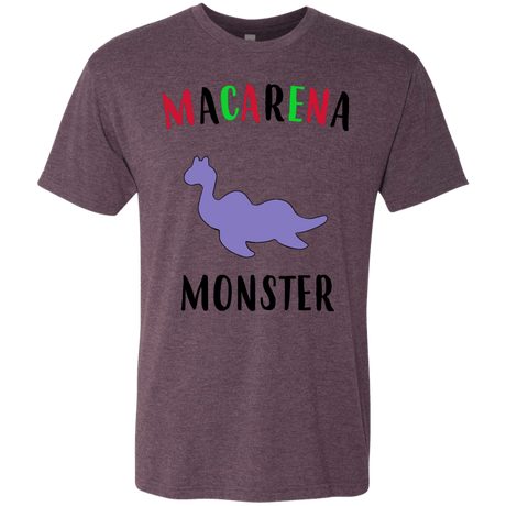 T-Shirts Vintage Purple / S Macarena Monster Men's Triblend T-Shirt