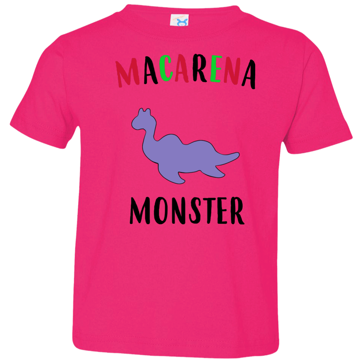 T-Shirts Hot Pink / 2T Macarena Monster Toddler Premium T-Shirt