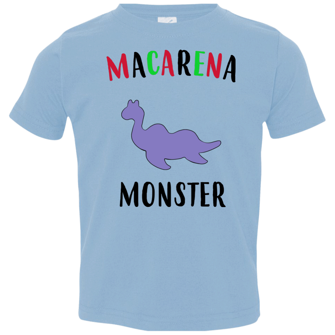 T-Shirts Light Blue / 2T Macarena Monster Toddler Premium T-Shirt