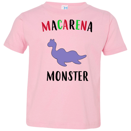 T-Shirts Pink / 2T Macarena Monster Toddler Premium T-Shirt