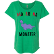 T-Shirts Envy / X-Small Macarena Monster Triblend Dolman Sleeve