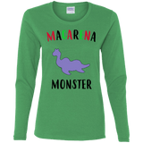 T-Shirts Irish Green / S Macarena Monster Women's Long Sleeve T-Shirt