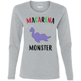 T-Shirts Sport Grey / S Macarena Monster Women's Long Sleeve T-Shirt
