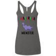 T-Shirts Premium Heather / X-Small Macarena Monster Women's Triblend Racerback Tank
