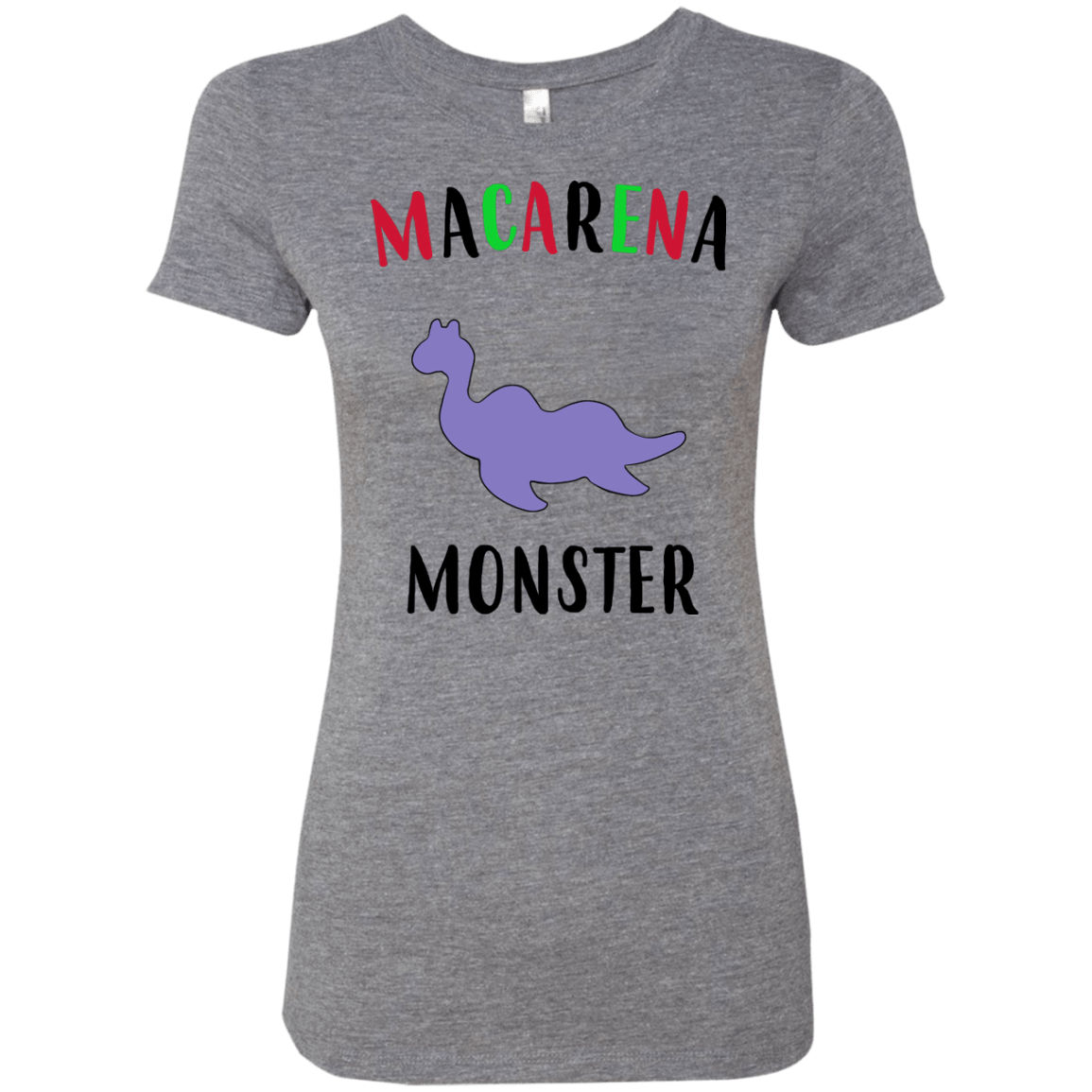 T-Shirts Premium Heather / S Macarena Monster Women's Triblend T-Shirt