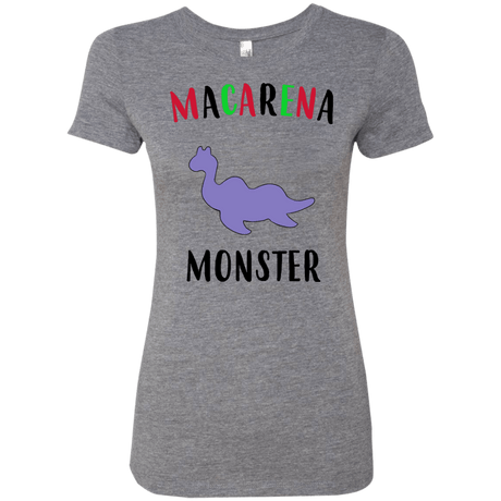 T-Shirts Premium Heather / S Macarena Monster Women's Triblend T-Shirt