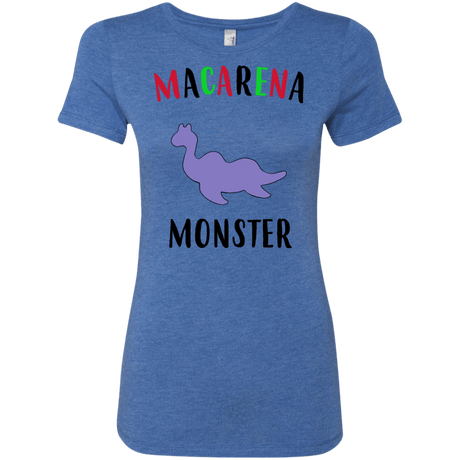 T-Shirts Vintage Royal / S Macarena Monster Women's Triblend T-Shirt