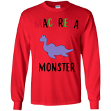 T-Shirts Red / YS Macarena Monster Youth Long Sleeve T-Shirt