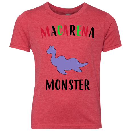T-Shirts Vintage Red / YXS Macarena Monster Youth Triblend T-Shirt