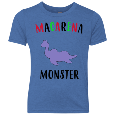 T-Shirts Vintage Royal / YXS Macarena Monster Youth Triblend T-Shirt
