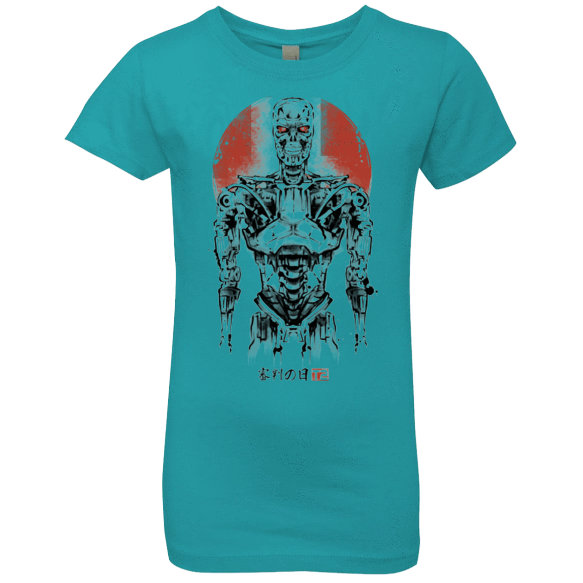 T-Shirts Tahiti Blue / YXS Machine Girls Premium T-Shirt