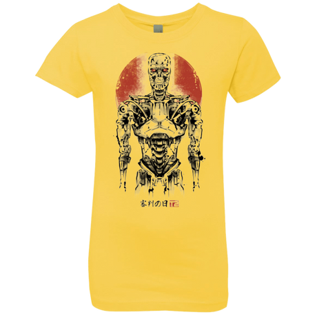 T-Shirts Vibrant Yellow / YXS Machine Girls Premium T-Shirt