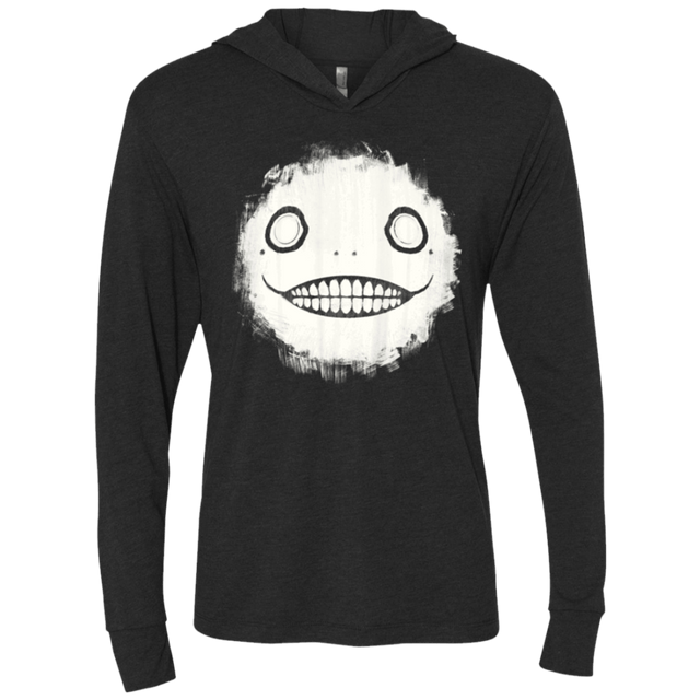 T-Shirts Vintage Black / X-Small Machine Head Triblend Long Sleeve Hoodie Tee