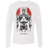 T-Shirts White / Small Machine Men's Premium Long Sleeve