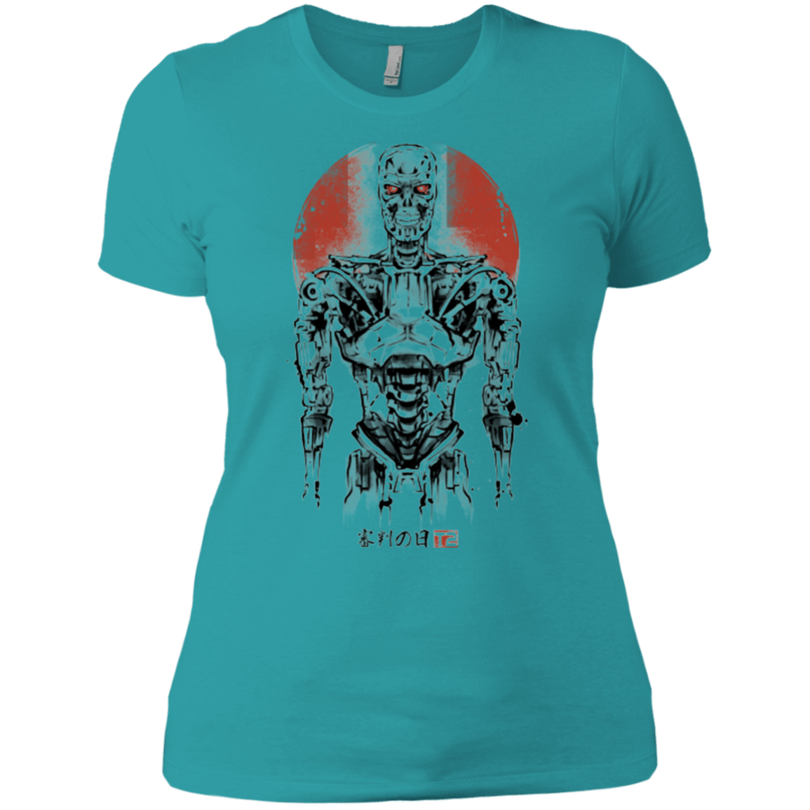T-Shirts Tahiti Blue / X-Small Machine Women's Premium T-Shirt