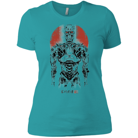 T-Shirts Tahiti Blue / X-Small Machine Women's Premium T-Shirt
