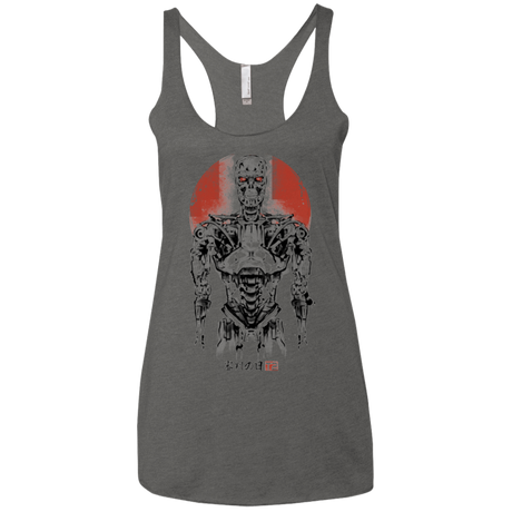 T-Shirts Premium Heather / X-Small Machine Women's Triblend Racerback Tank