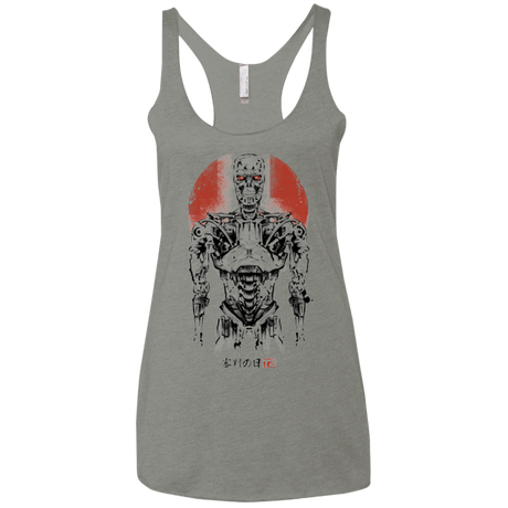T-Shirts Venetian Grey / X-Small Machine Women's Triblend Racerback Tank
