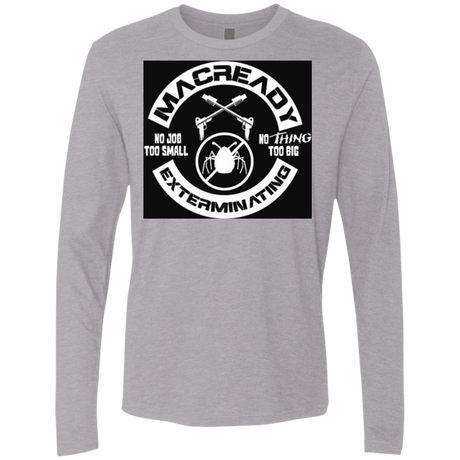 T-Shirts Heather Grey / Small Macready V6 Men's Premium Long Sleeve