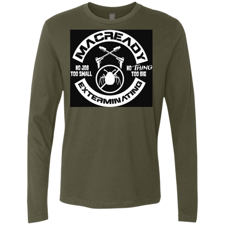 T-Shirts Military Green / Small Macready V6 Men's Premium Long Sleeve