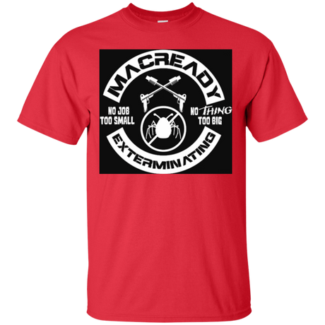 T-Shirts Red / Small Macready V6 T-Shirt