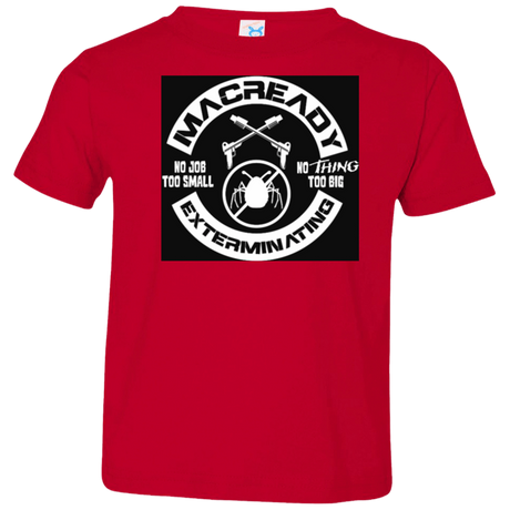 T-Shirts Red / 2T Macready V6 Toddler Premium T-Shirt