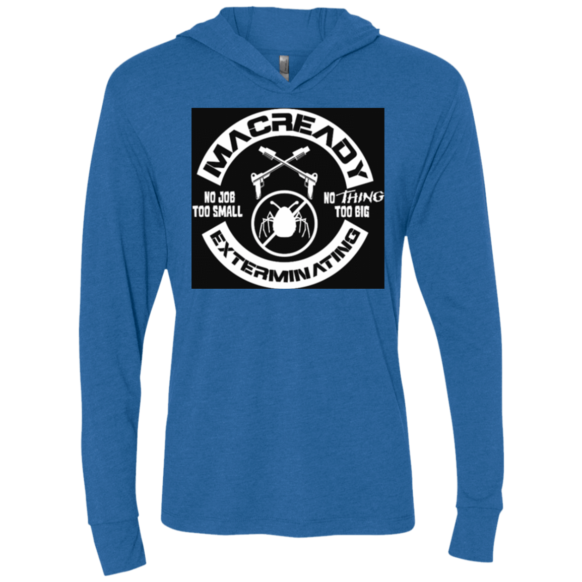 T-Shirts Vintage Royal / X-Small Macready V6 Triblend Long Sleeve Hoodie Tee