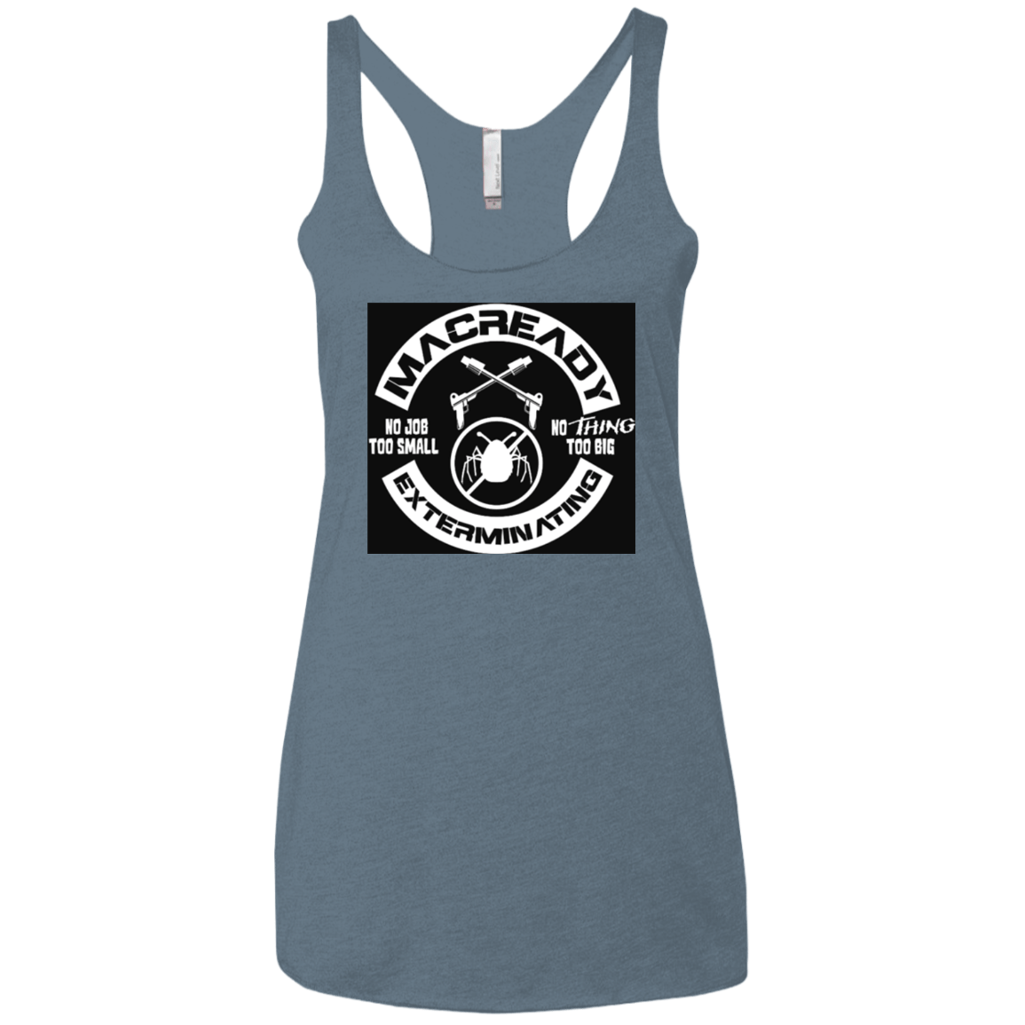 T-Shirts Indigo / X-Small Macready V6 Women's Triblend Racerback Tank